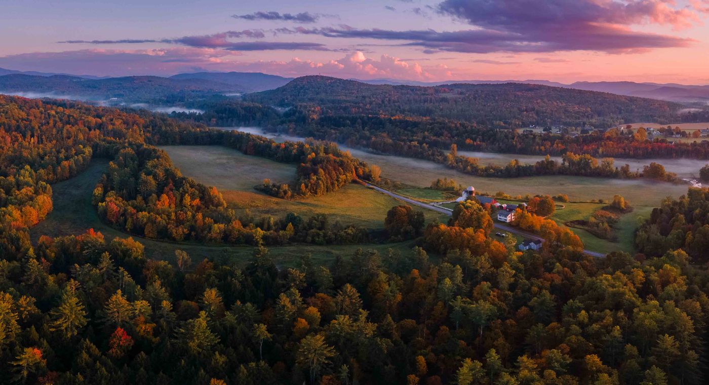 Fall color in the Northern Green Mountains